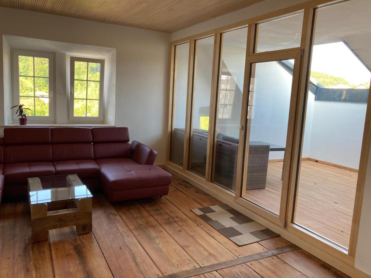 Ferienwohnung Bahnhof Regen mit Wellness Exterior foto